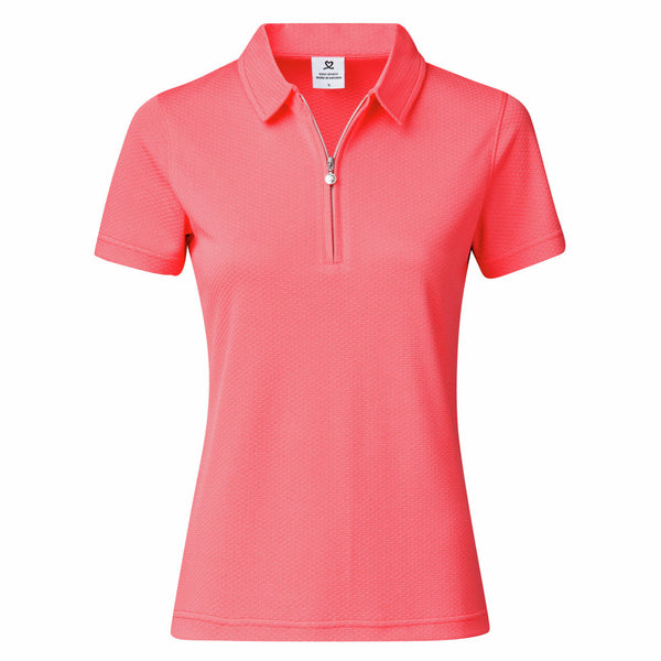 Surprizeshop Daily Sports Peoria Short Sleeve Polo Shirt - Coral