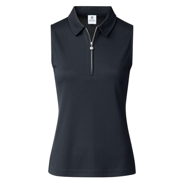surprizeshop Daily Sports Peoria Sleeveless Golf Polo Shirt - Navy