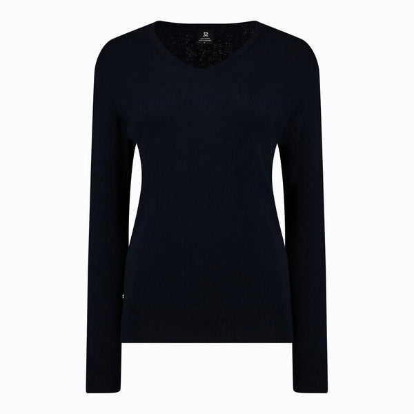 Surprizeshop Daily Sports Tea Long Sleeve Pull Over- Navy