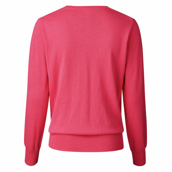 Surprizeshop Daily Sports Tea Long Sleeve Pullover - Berry