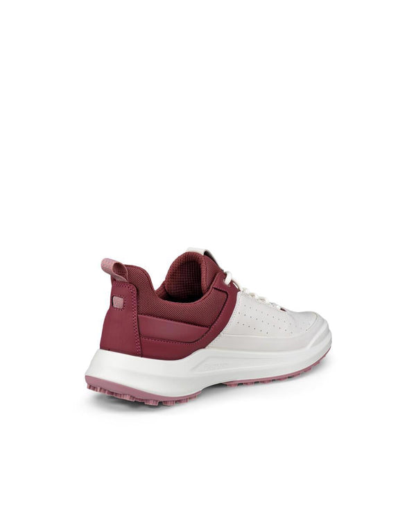 Surprizeshop Ecco Core Sneaker Waterproof Ladies Golf Shoes - White/Nocturne