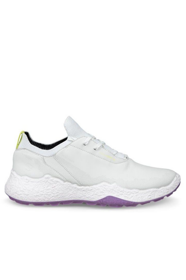 surprizeshop Ecco Golf Biom H5 Hybrid Waterproof Ladies Golf Shoes - White/Lavender