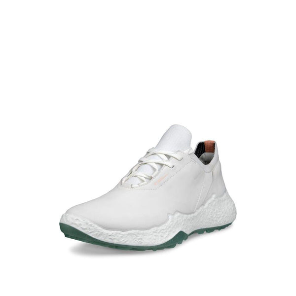 Surprizeshop Ecco Golf Biom H5 Hybrid Waterproof Ladies Golf Shoes - White/Sedum Green