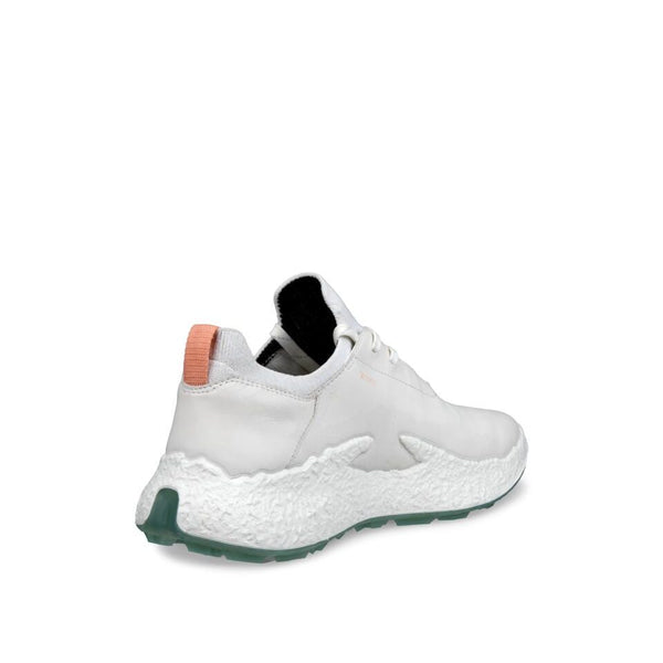 Surprizeshop Ecco Golf Biom H5 Hybrid Waterproof Ladies Golf Shoes - White/Sedum Green