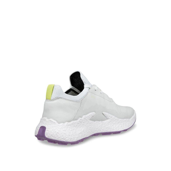 Surprizeshop Ecco Golf Biom H5 Hybrid Waterproof Ladies Golf Shoes - White/Lavender
