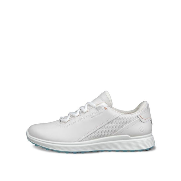 Surprizeshop Ecco Golf S-Casual Waterproof Ladies Golf Shoes - White