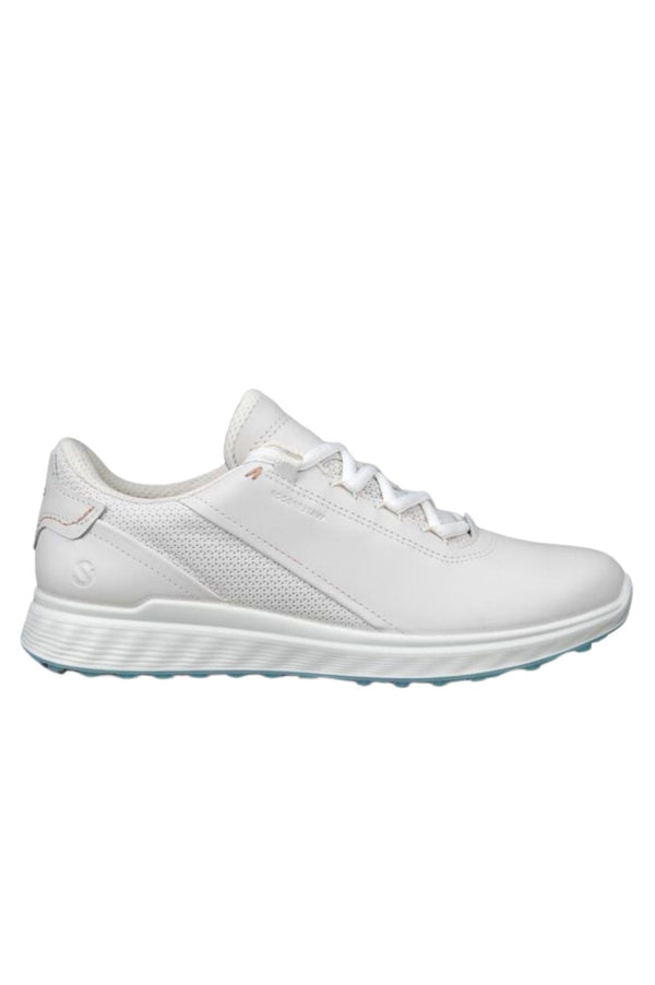 surprizeshop Ecco Golf S-Casual Waterproof Ladies Golf Shoes - White