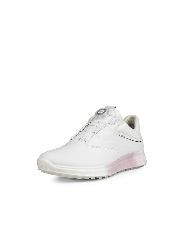 Surprizeshop Ecco Golf S-Three BOA Waterproof Ladies Golf Shoes - White
