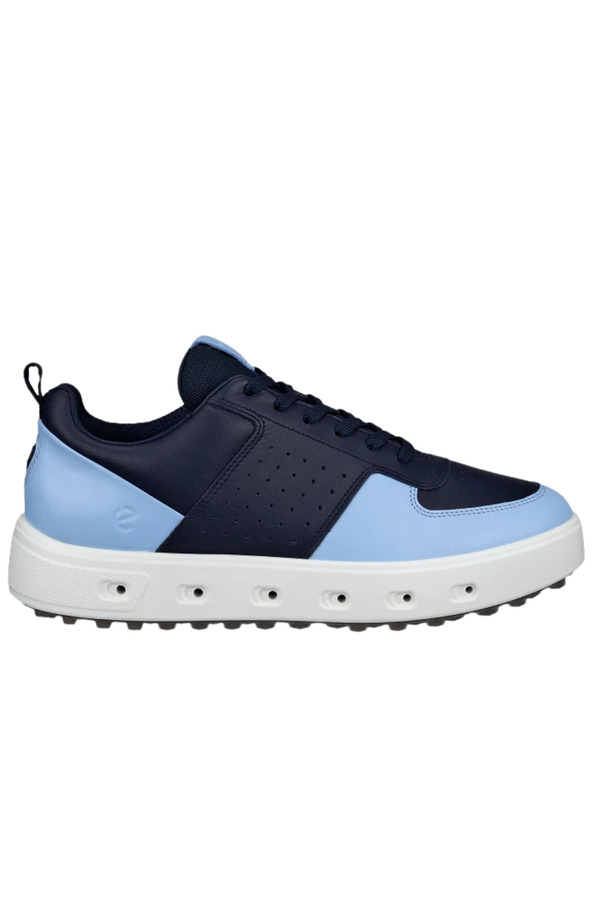 surprizeshop Ecco Golf Street 720 Waterproof Ladies Golf Shoes - Night Sky/Blue