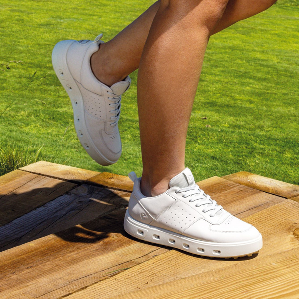 Surprizeshop Ecco Golf Street 720 Waterproof Ladies Golf Shoes - White