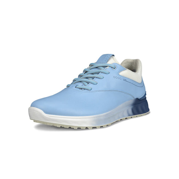 Surprizeshop Ecco S Three Waterproof Ladies Golf Shoes - Bluebell/Retro Blue