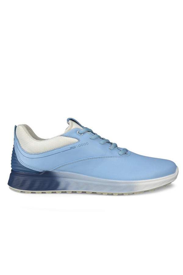 surprizeshop Ecco S Three Waterproof Ladies Golf Shoes - Bluebell/Retro Blue