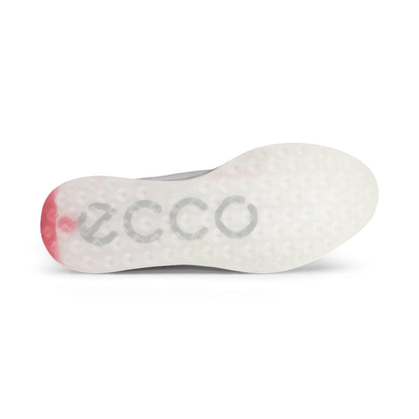 Surprizeshop Ecco S Three Waterproof Ladies Golf Shoes - White/Bubblegum