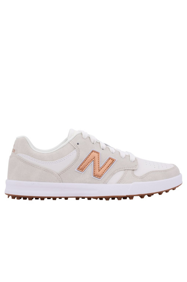 surprizeshop New Balance Womens 480 Golf SL Spikeless Waterproof Golf Shoes - Sand