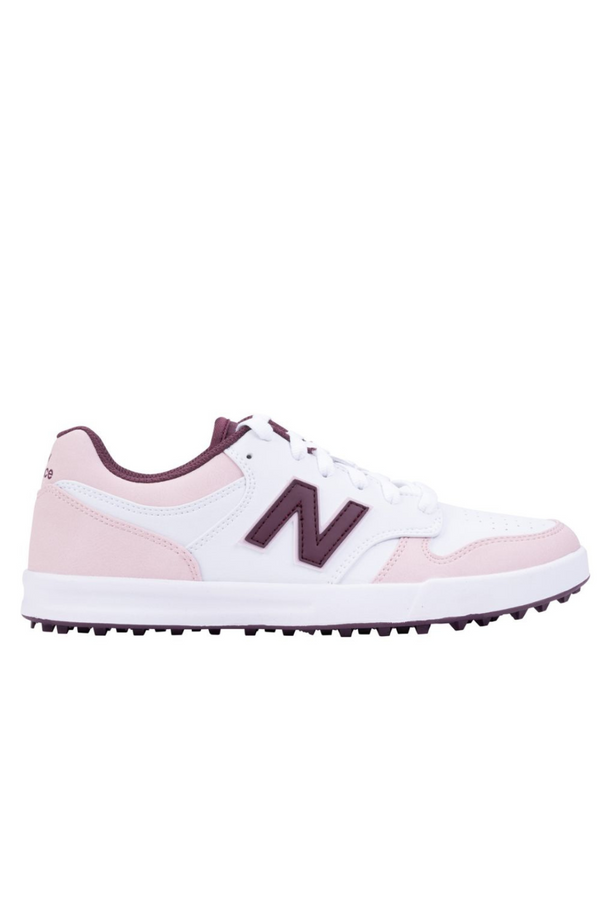 surprizeshop New Balance Womens 480 Golf SL Spikeless Waterproof Golf Shoes - Light Pink