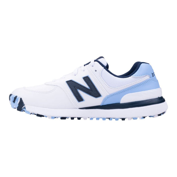 Surprizeshop New Balance Womens 574 Greens V2 Waterproof Golf Shoes - Blue