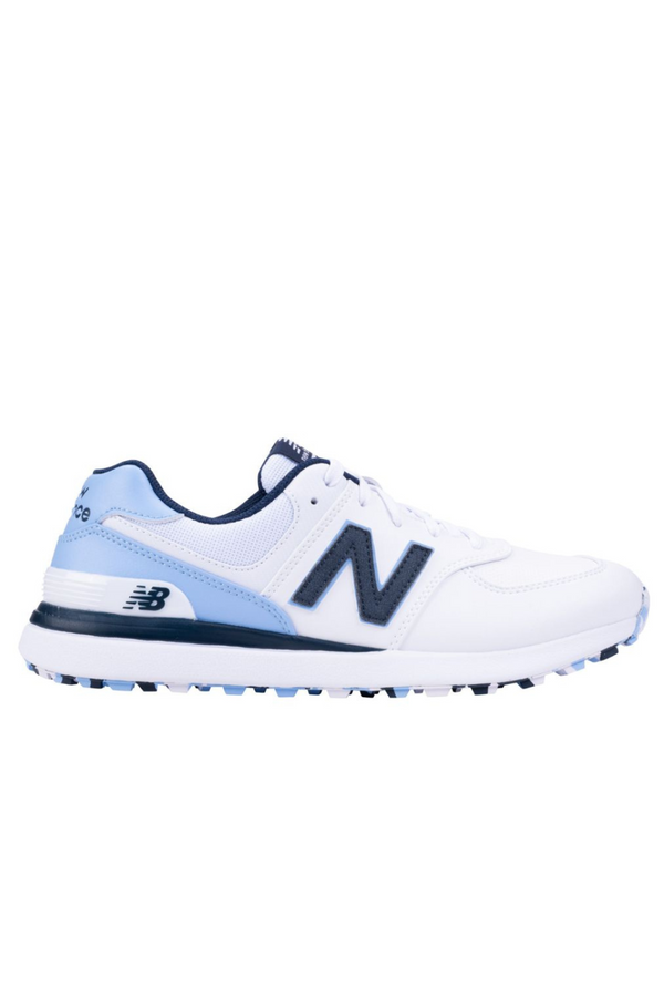 surprizeshop New Balance Womens 574 Greens V2 Waterproof Golf Shoes - Blue