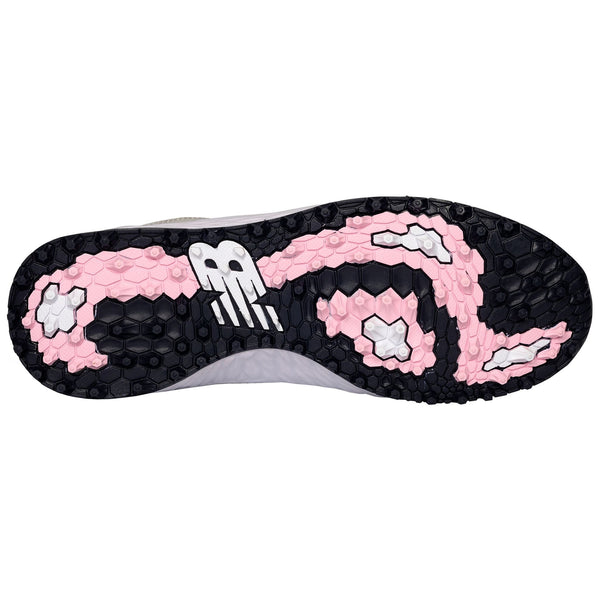 Surprizeshop New Balance Womens Waterproof Golf Shoes - Fresh Foam Contend V2 - Spikeless White/Navy