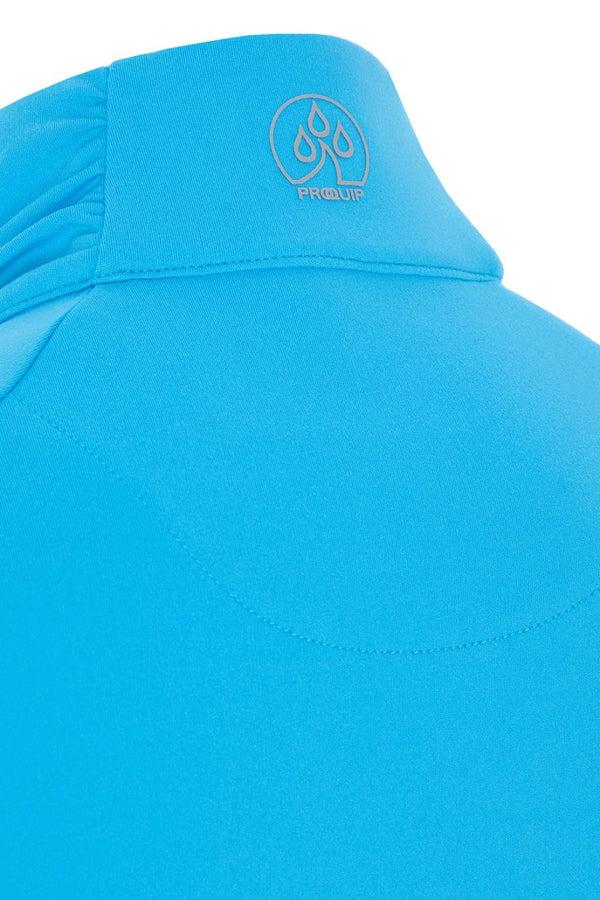 Surprizeshop ProQuip Ladies Golf Crystal Full Zip Mid-Layer - Azure Blue