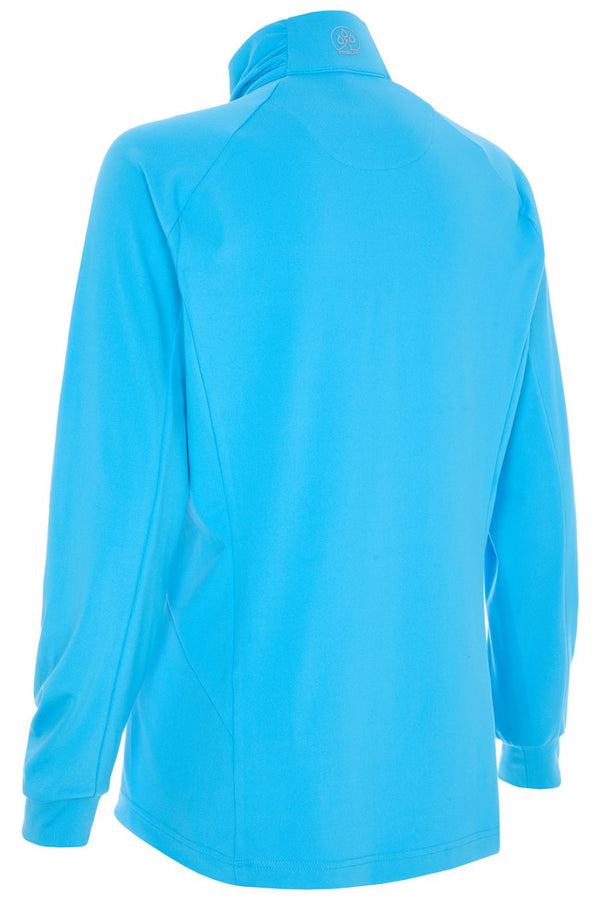 Surprizeshop ProQuip Ladies Golf Crystal Full Zip Mid-Layer - Azure Blue