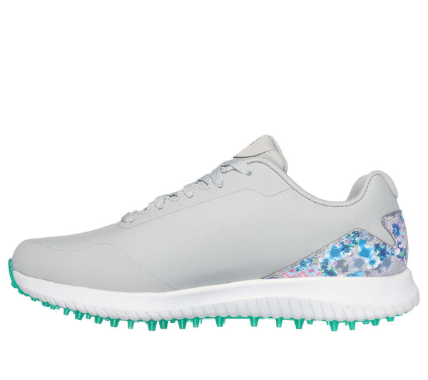 Surprizeshop Skechers Go Golf Max 3 Waterproof Ladies Golf Shoes- Grey/Mint