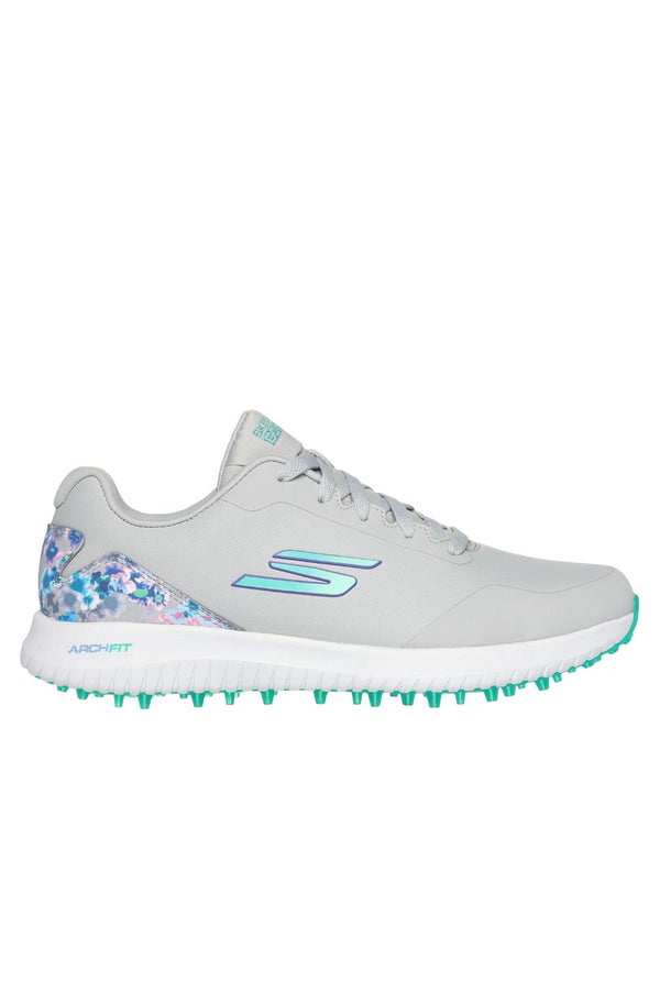 surprizeshop Skechers Go Golf Max 3 Waterproof Ladies Golf Shoes- Grey/Mint