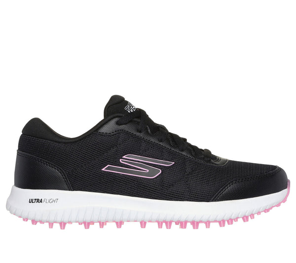 Surprizeshop Skechers Go Golf Max Fairway 4 Lightweight Ladies Golf Shoes- Black/Pink