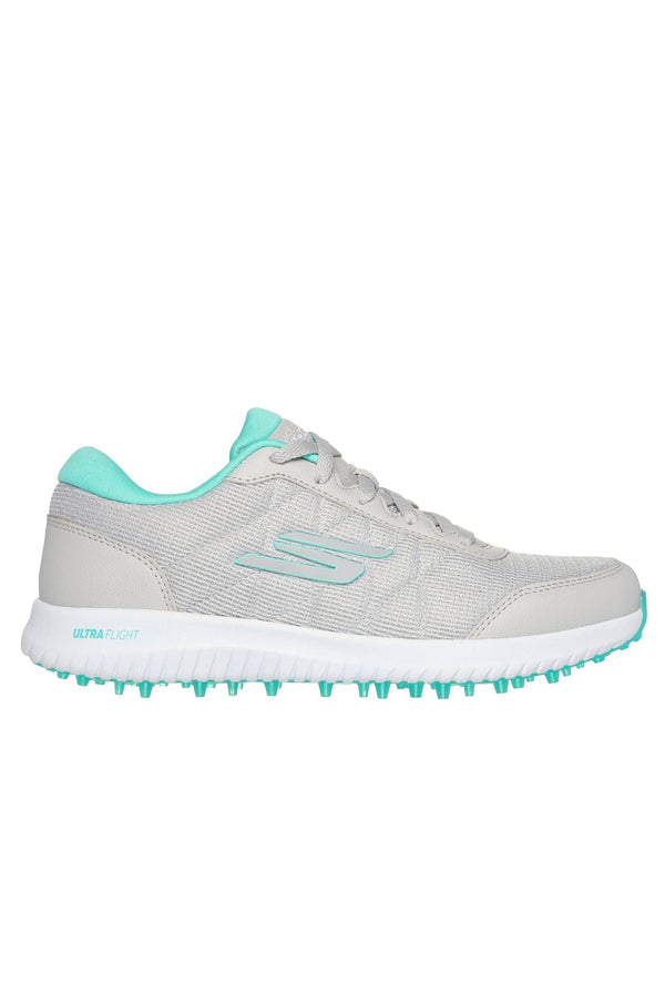 surprizeshop Skechers Go Golf Max Fairway 4 Lightweight Ladies Golf Shoes- Grey/Turquoise