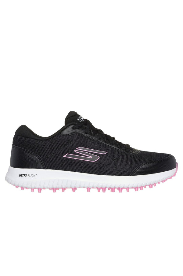 surprizeshop Skechers Go Golf Max Fairway 4 Lightweight Ladies Golf Shoes- Black/Pink