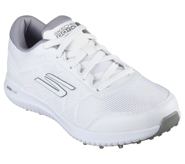 Surprizeshop Skechers Ladies Go Golf Max Fairway 4 Lightweight Ladies Golf Shoes- White/Grey