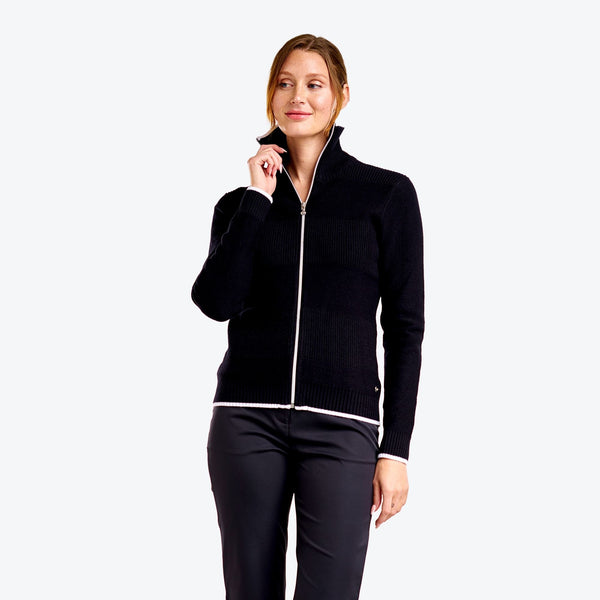 Surprizeshop Nivo Ladies Mona Golf Cardigan - Black