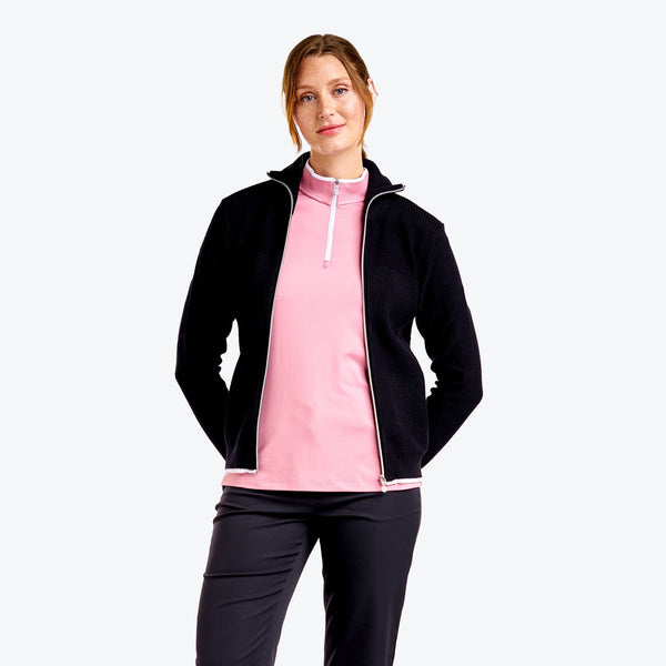 surprizeshop Nivo Ladies Mona Golf Cardigan - Black