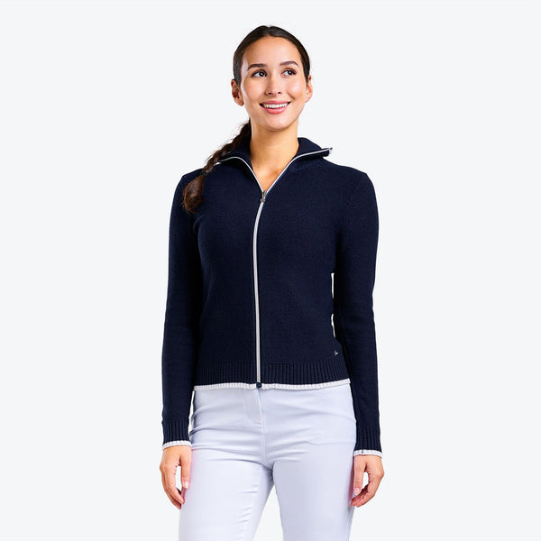 Surprizeshop Nivo Ladies Mona Golf Cardigan - Navy