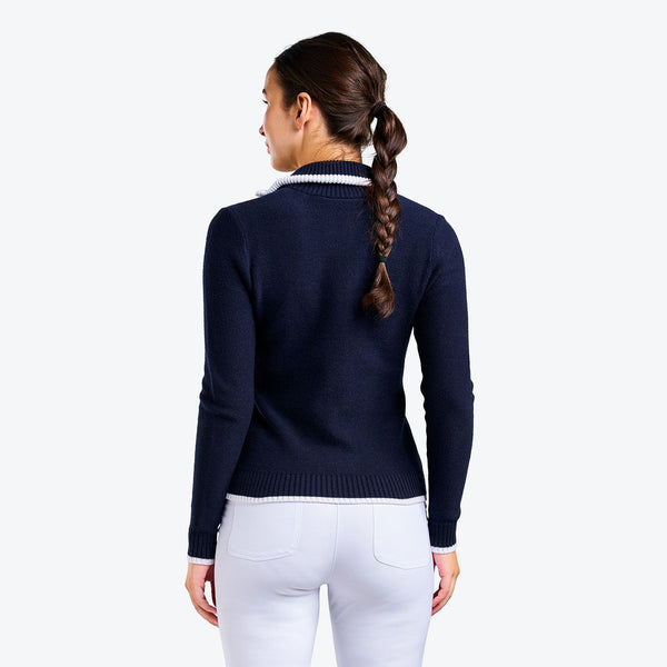 Surprizeshop Nivo Ladies Mona Golf Cardigan - Navy