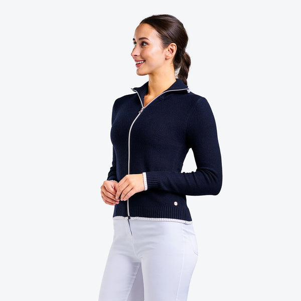 Surprizeshop Nivo Ladies Mona Golf Cardigan - Navy