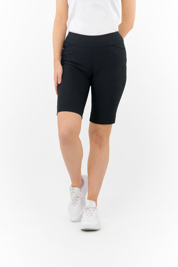 Surprizeshop Tail Golf Mulligan Pull On Ladies Golf Shorts 53CM - Black