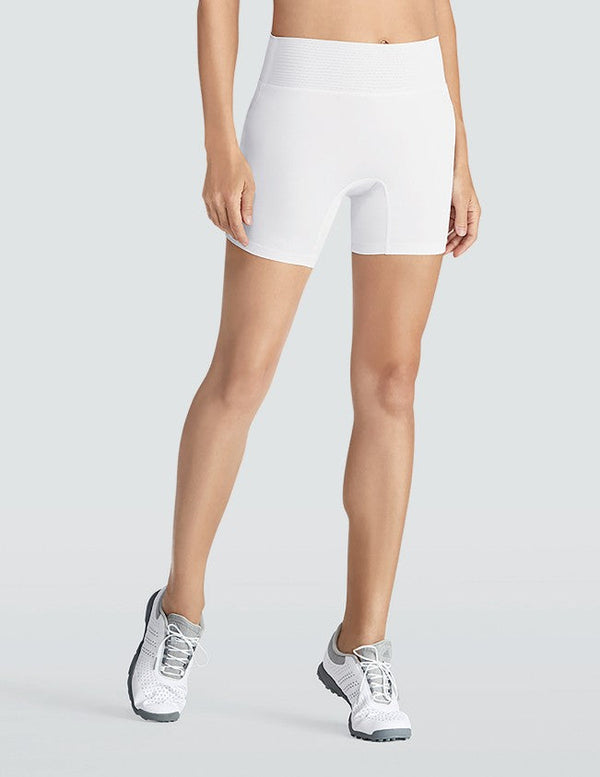 surprizeshop Tail Ladies Allana Golf Shorties - Chalk White