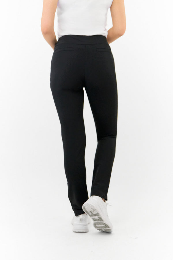 Surprizeshop Tail Ladies Allure Pull On Golf Trousers (31 Inch) - Black