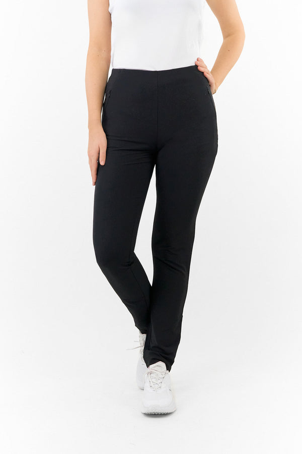 surprizeshop Tail Ladies Allure Pull On Golf Trousers (31 Inch) - Black