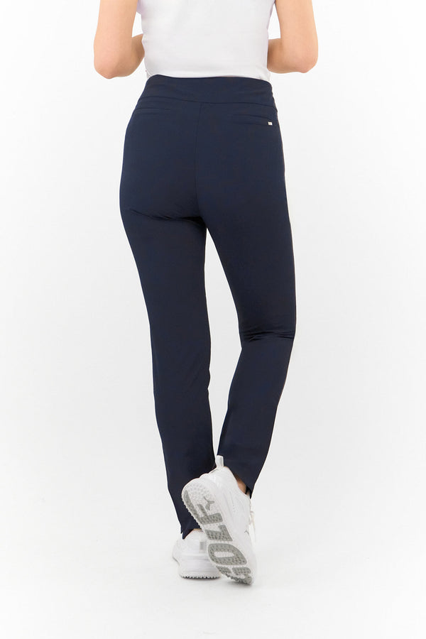 Surprizeshop Tail Ladies Allure Pull On Golf Trousers (31 Inch) - Navy
