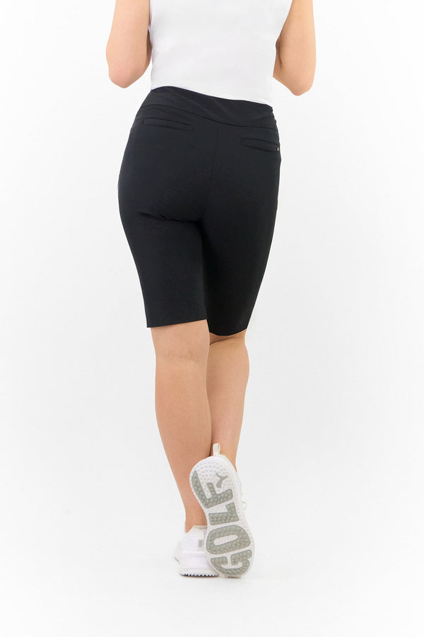 Surprizeshop Tail Ladies Golf Allure Pull On Shorts (57cm) - Black