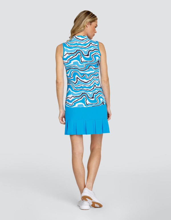 Surprizeshop Tail Ladies Golf Kay Sleeveless Top - Tranquility