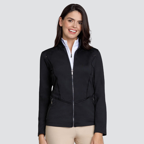 Surprizeshop Tail Ladies Golf Leilani Full Zip Jacket - Black