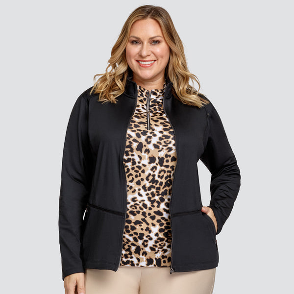 Surprizeshop Tail Ladies Golf Leilani Full Zip Jacket - Black