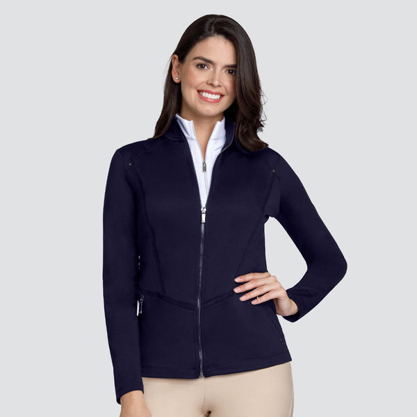Surprizeshop Tail Ladies Golf Leilani Full Zip Jacket - Navy
