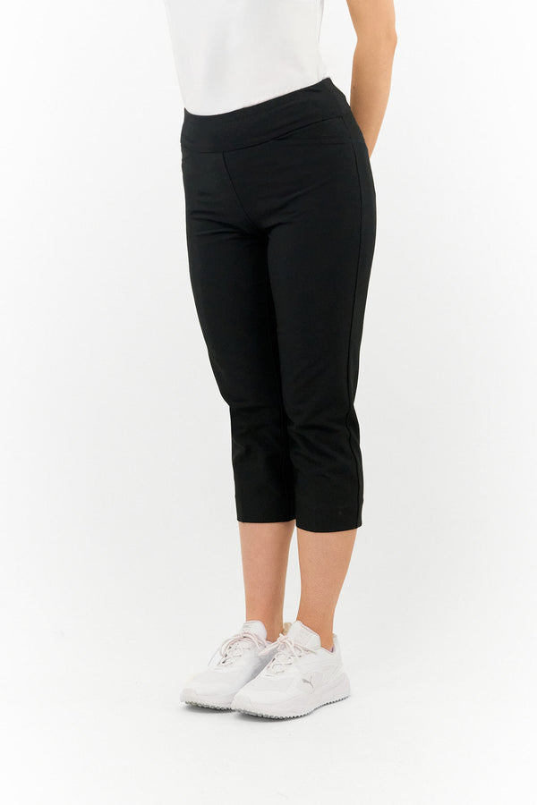 Surprizeshop Tail Ladies Golf Mulligan Pull On Capri 83CM- Black