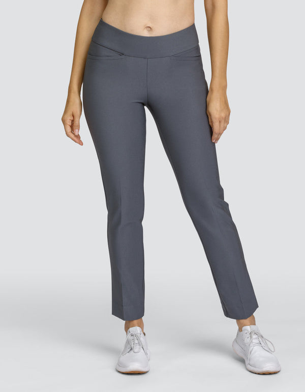 Surprizeshop Tail Ladies Mulligan Ankle Trousers - Ace Gray
