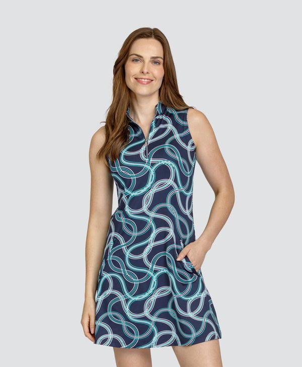 surprizeshop Tail Ladies Renlow Sleeveless Golf Dress - Organic Wave