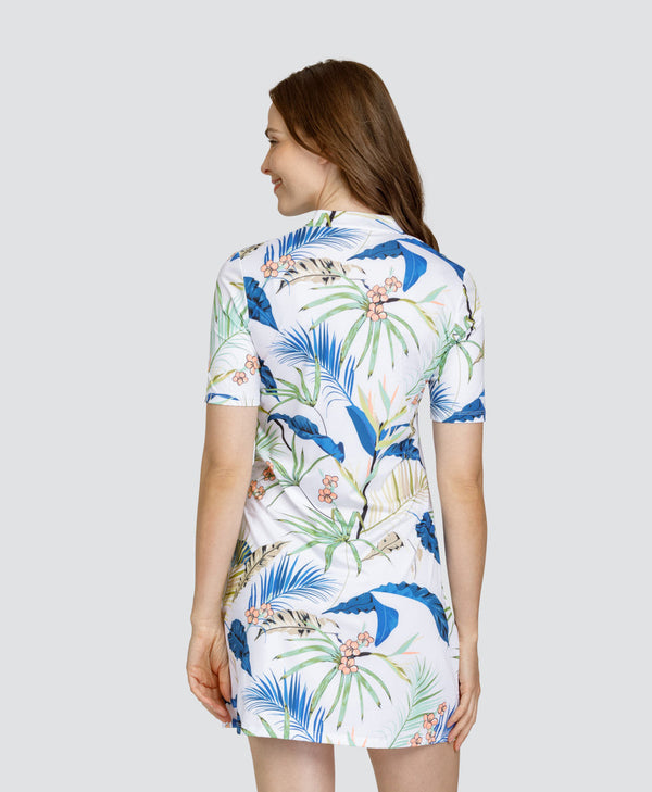 Surprizeshop Tail Ladies Shanny Short Sleeve Dress - Regal Palms