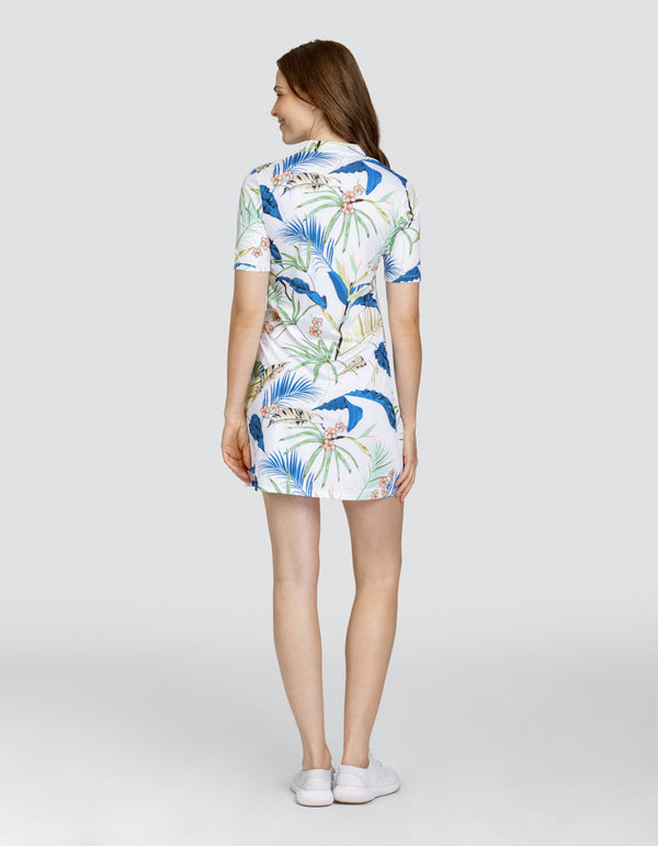 Surprizeshop Tail Ladies Shanny Short Sleeve Dress - Regal Palms
